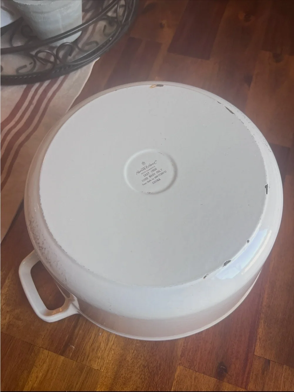 Hearth & Hand with Magnolia Enameled Cast Iron Dutch Oven  5 Quart